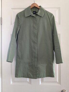 Gap vintage trench coat green size XS